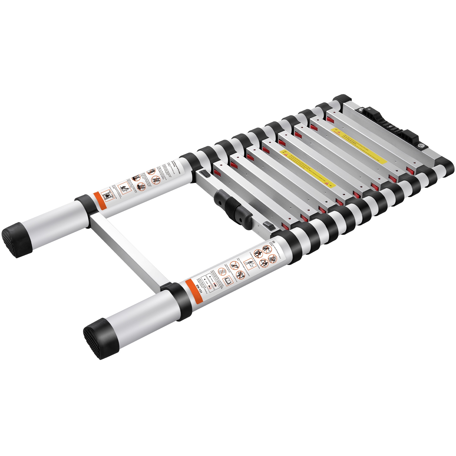 Telescopic Ladder Aluminium Extension Multi-purpose Portable_voghion.com